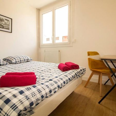 005- Appartement 6 Chambres, Tramway, Parking,Clim Montpellier Bagian luar foto