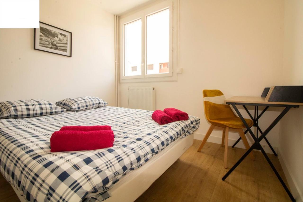 005- Appartement 6 Chambres, Tramway, Parking,Clim Montpellier Bagian luar foto