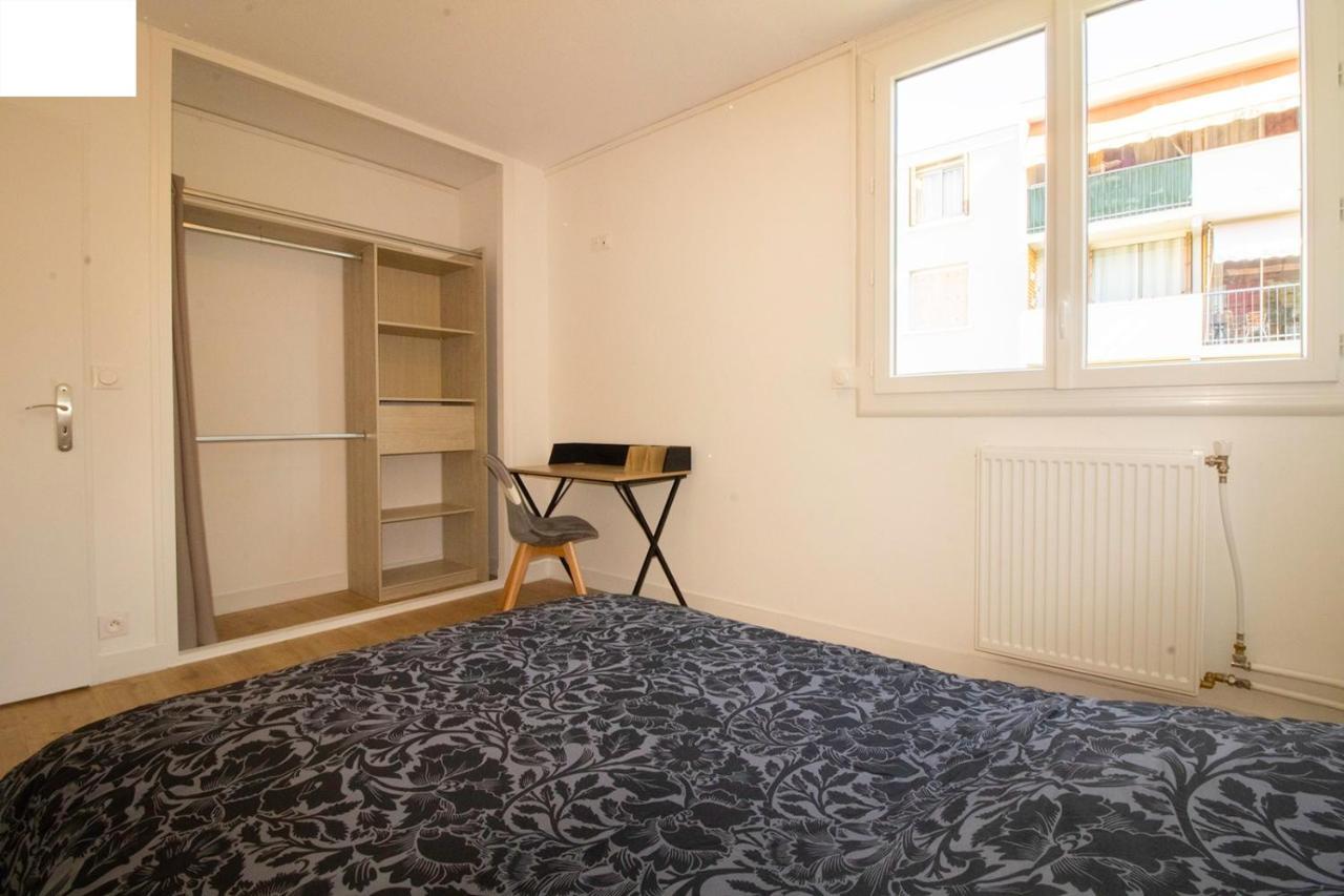 005- Appartement 6 Chambres, Tramway, Parking,Clim Montpellier Bagian luar foto